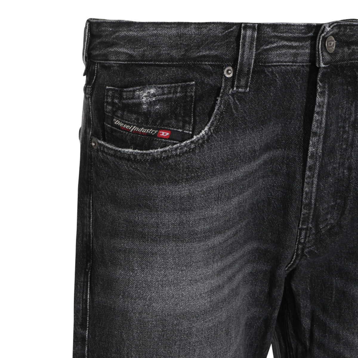 GREY COTTON DENIM JEANS