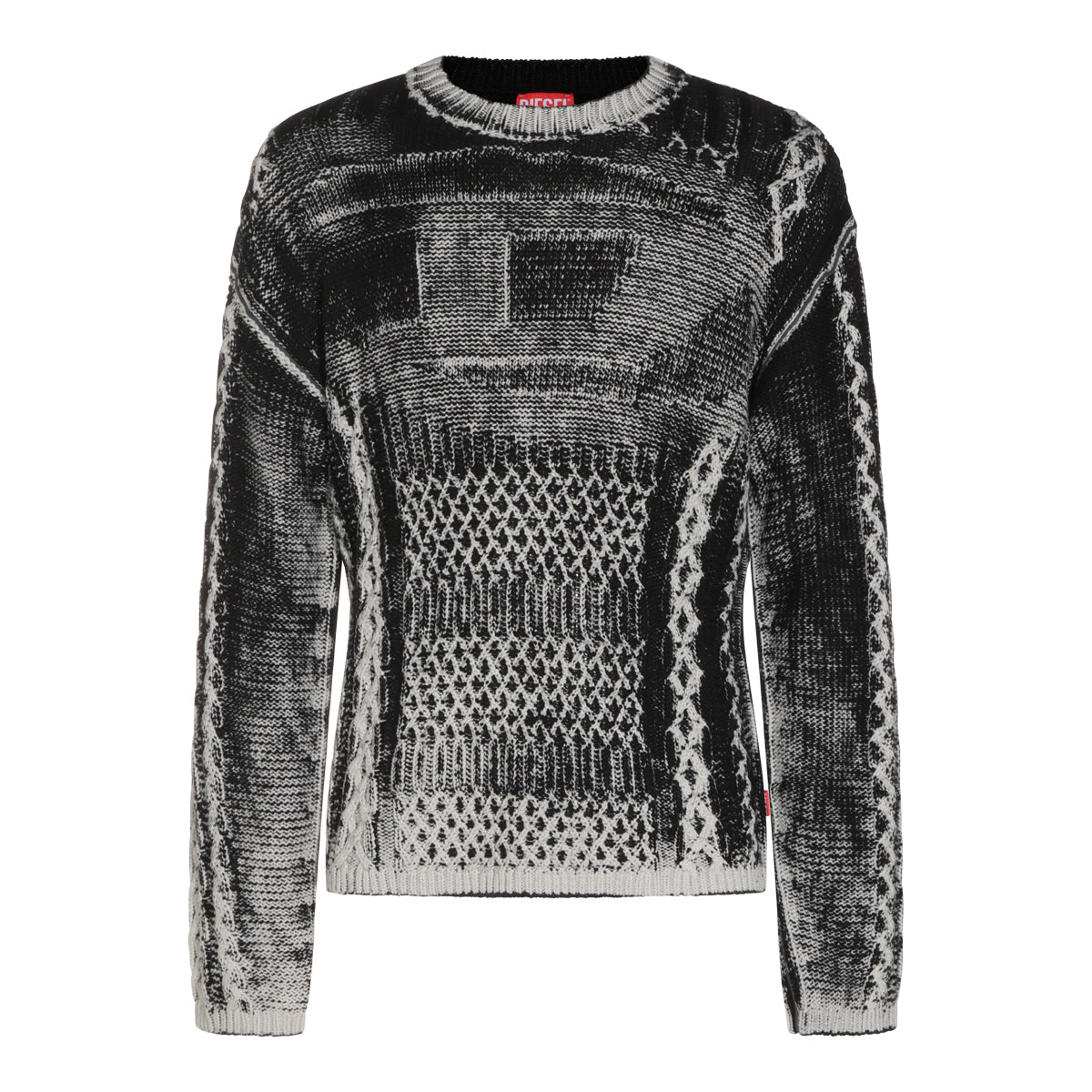 BLACK COTTON SWEATER