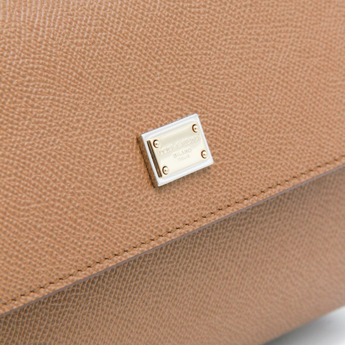 CARAMEL BROWN LEATHER SICILY TOP HANDLE BAG