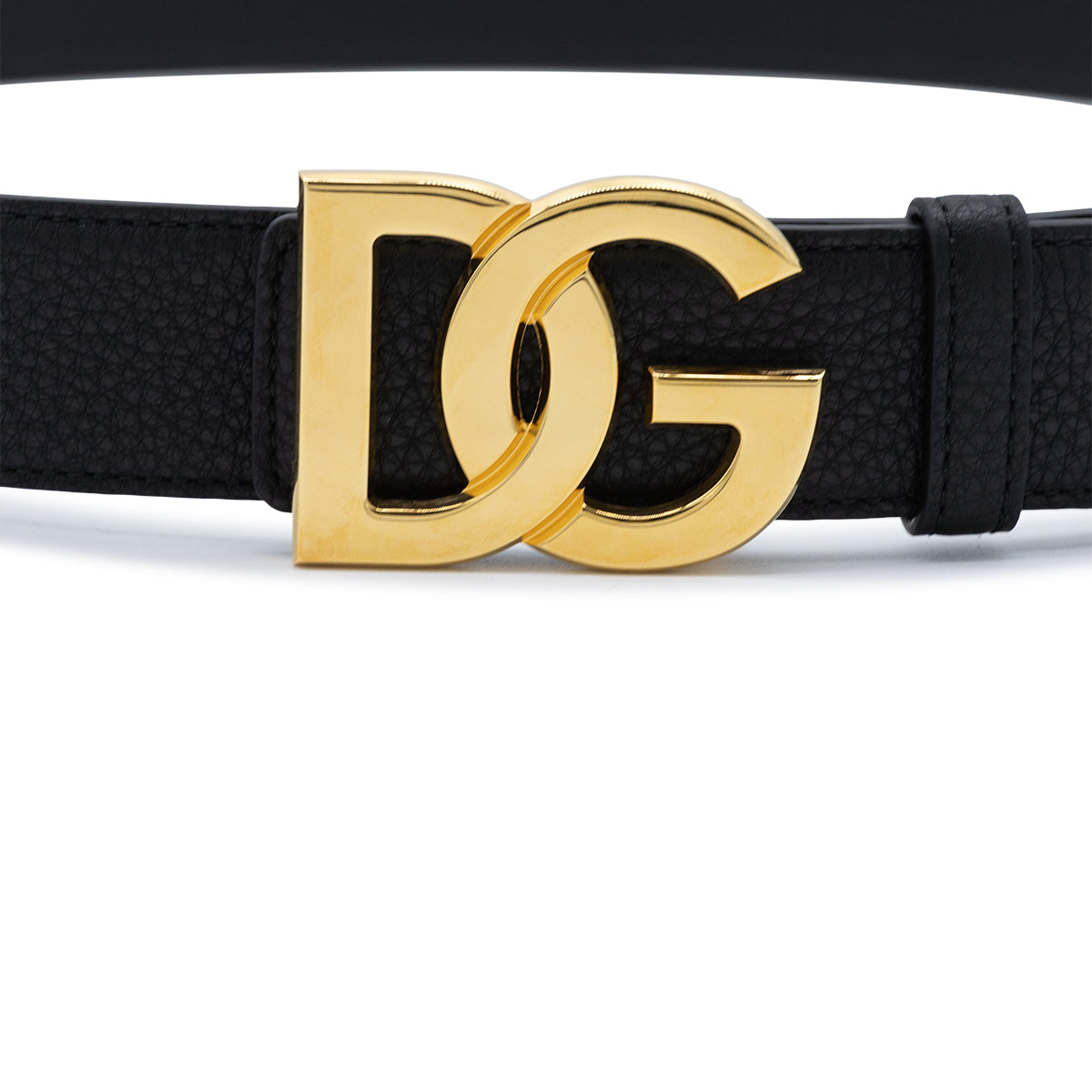 BLACK LEATHER BELT