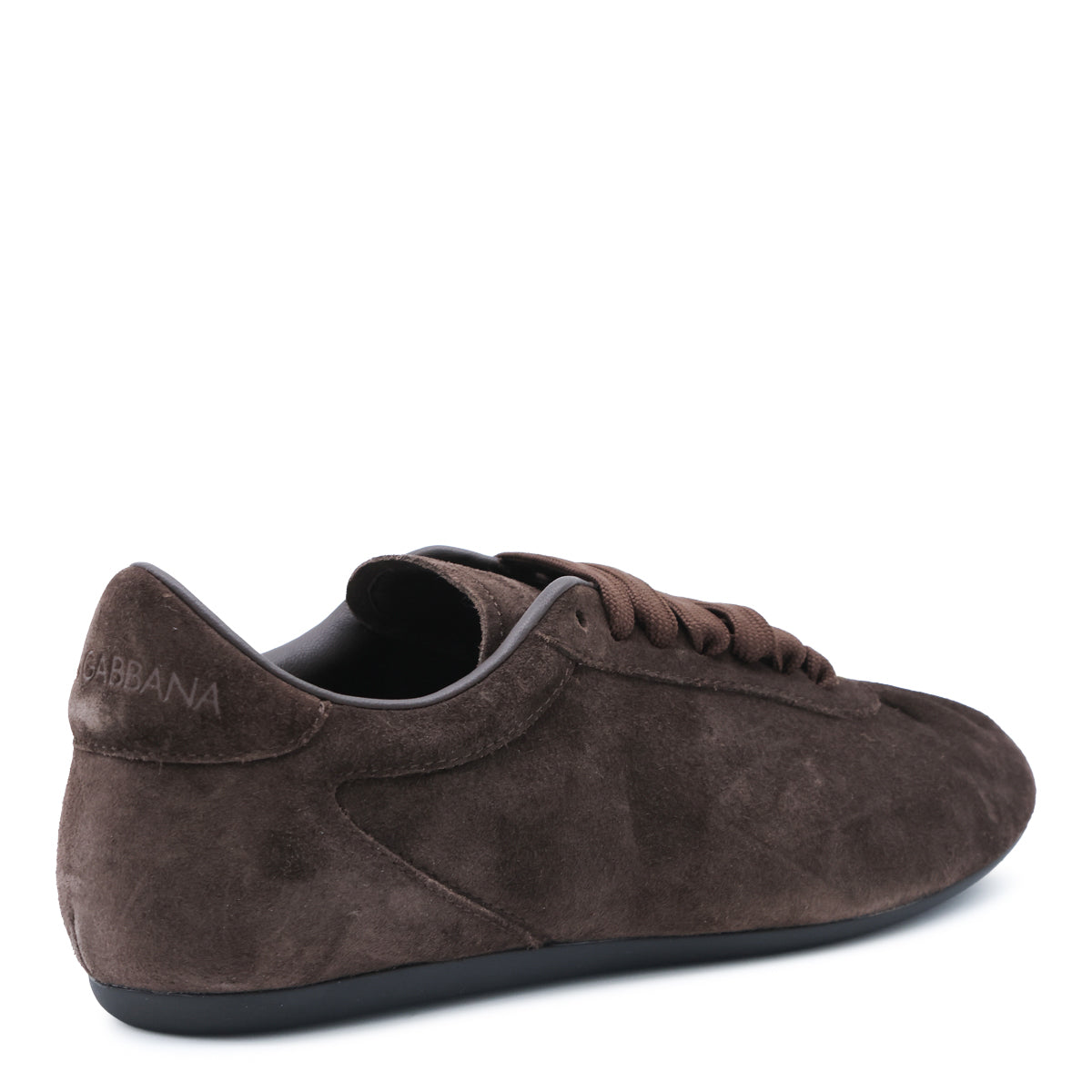 DARK BROWN LEATHER SNEAKERS