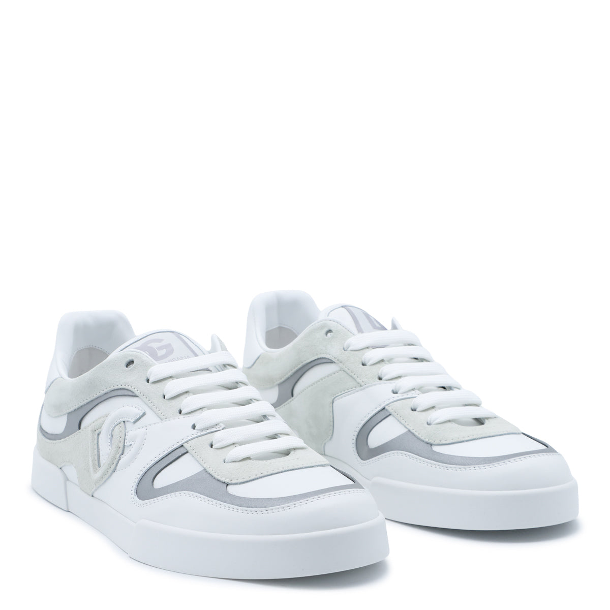 WHITE LEATHER PORTOFINO SNEAKERS