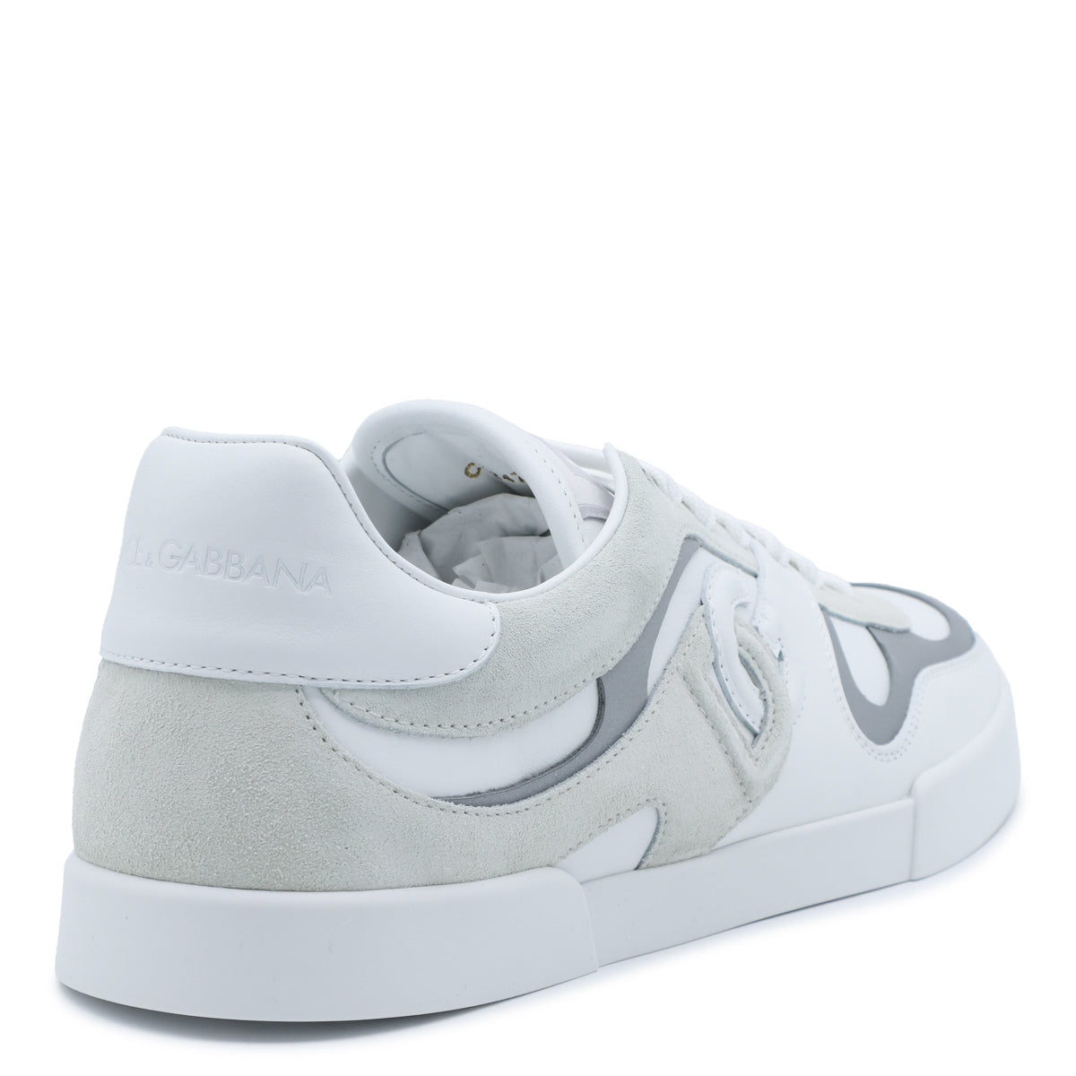 WHITE LEATHER PORTOFINO SNEAKERS