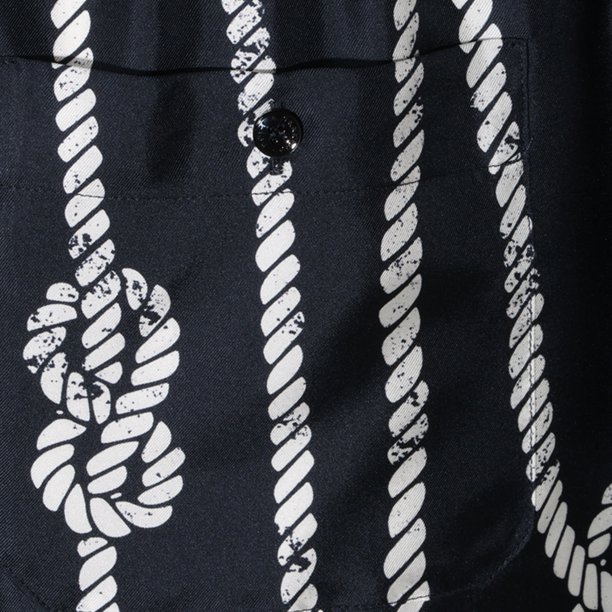 NAVY SILK VANITY BERMUDA SHORTS