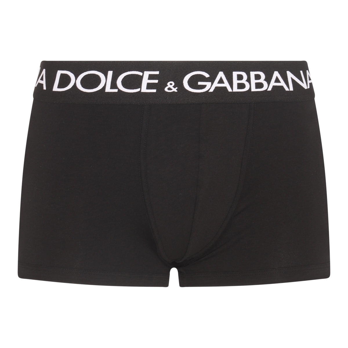 BLACK COTTON BOXERS