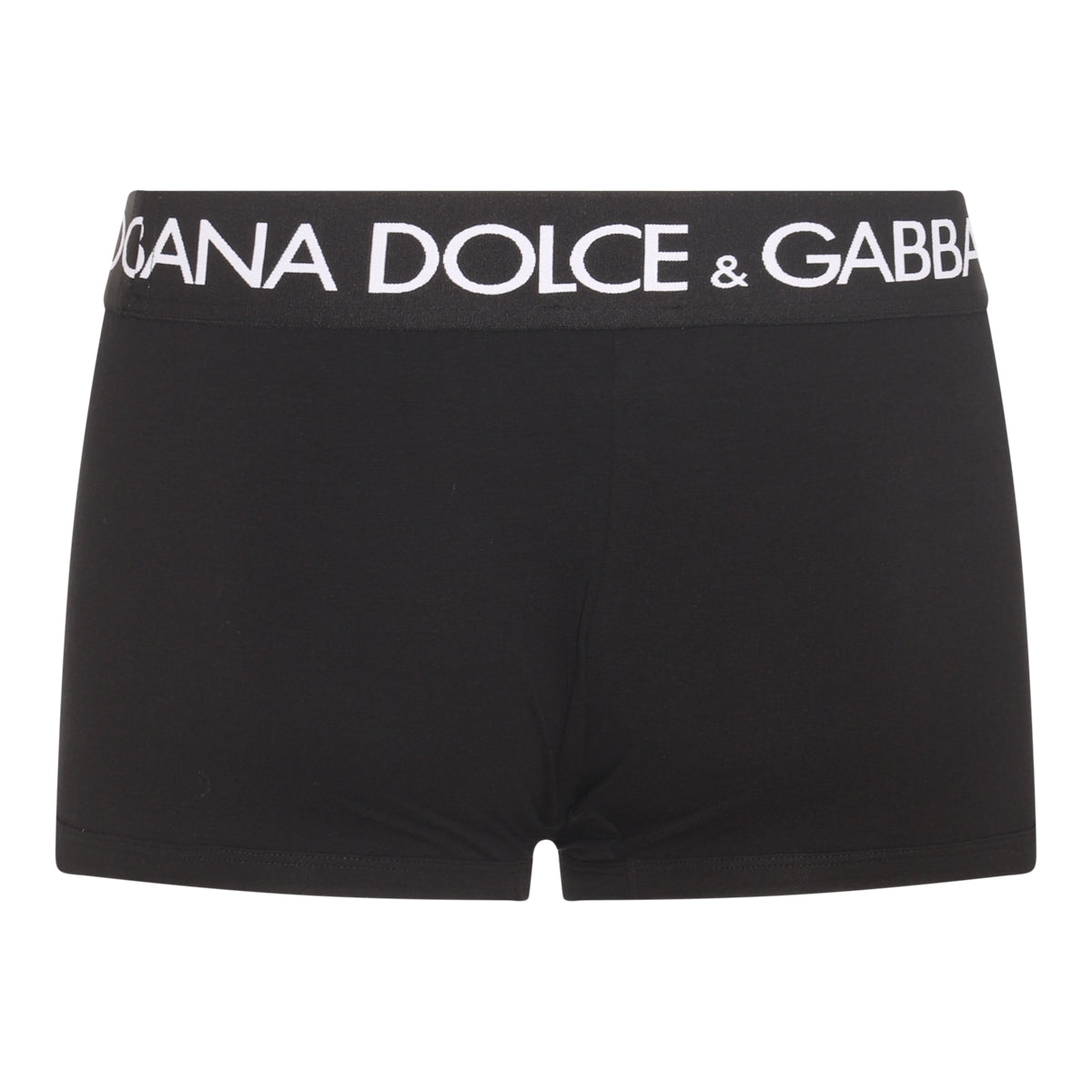 BLACK COTTON BOXERS