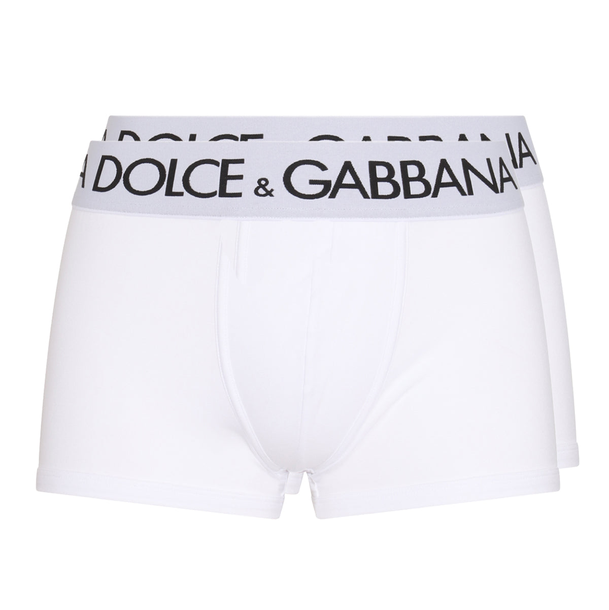 WHITE COTTON BOXERS