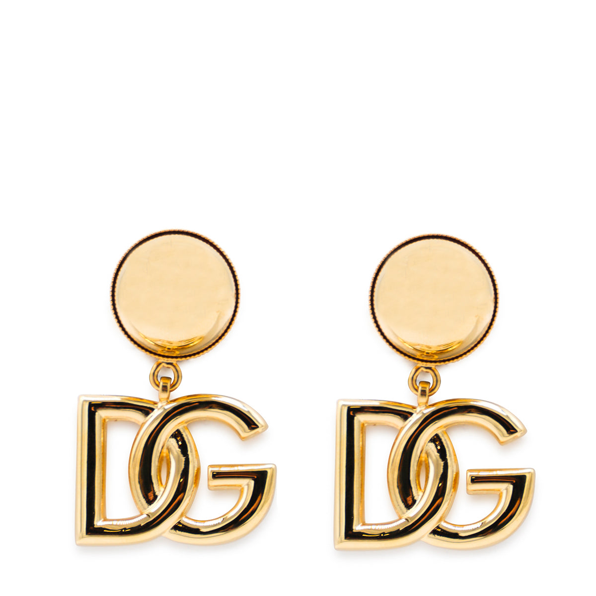 GOLD METAL EARRINGS