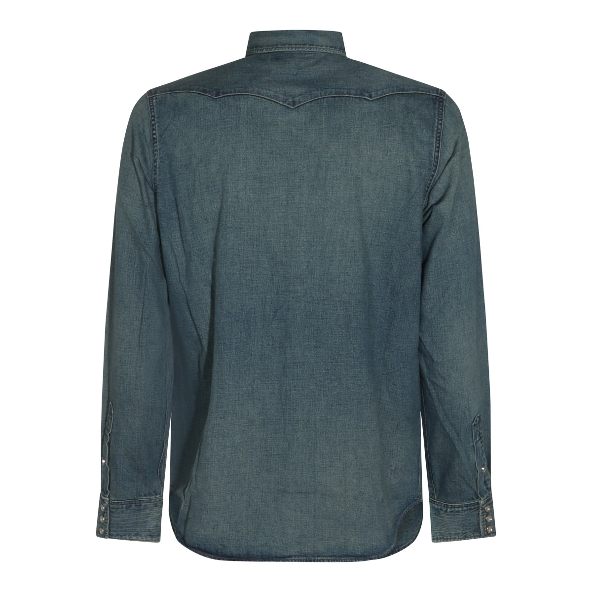 DARK BLUE COTTON SHIRT