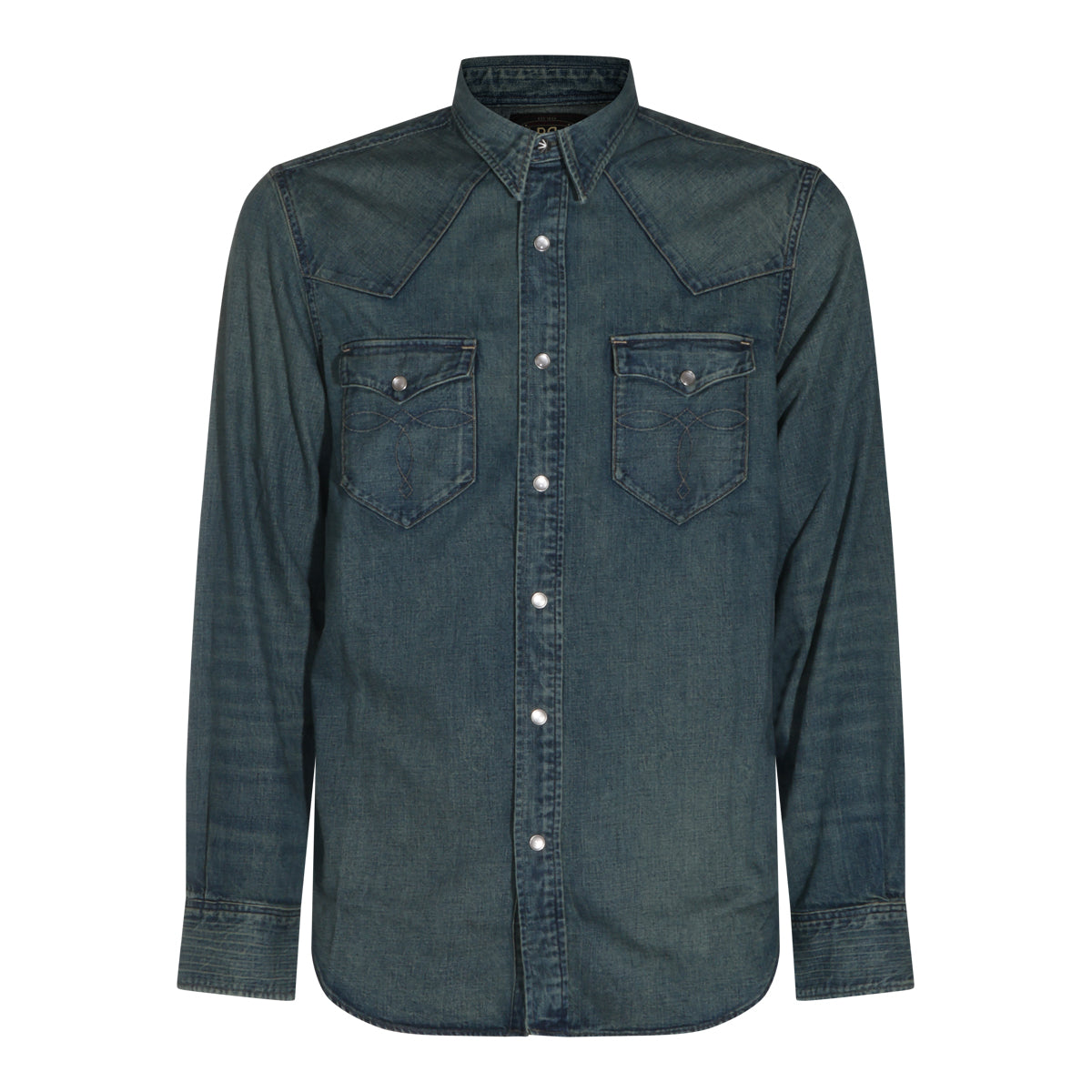 DARK BLUE COTTON SHIRT
