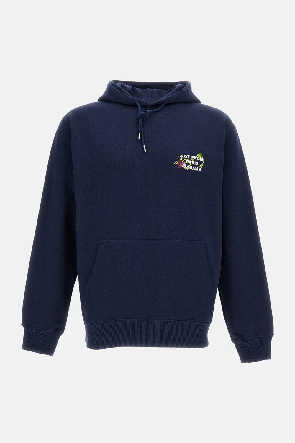 VINE EMBROIDERED SLOGAN HOODIE