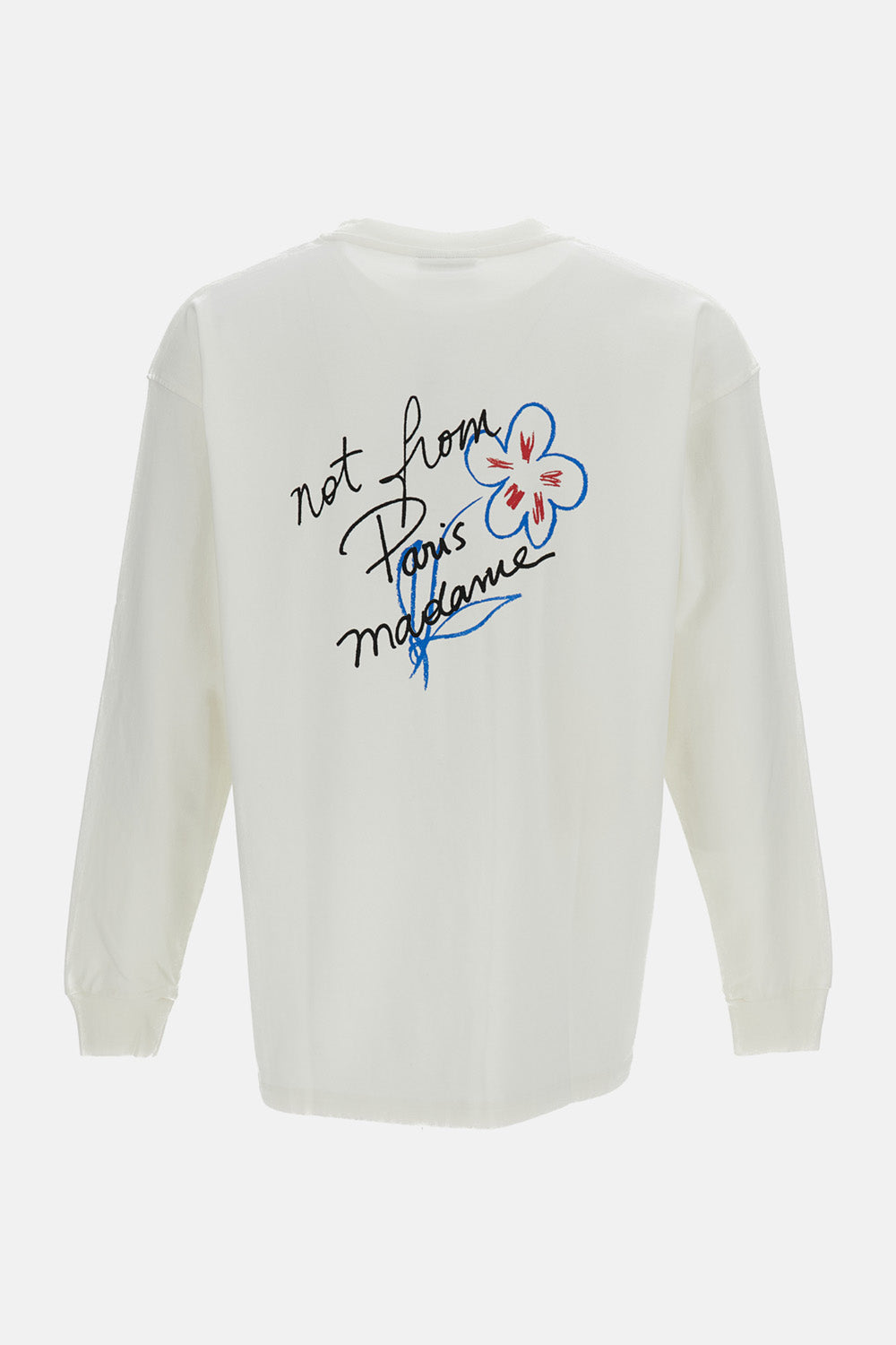 ESQUISSE SLOGAN LONG SLEEVED T-SHIRT