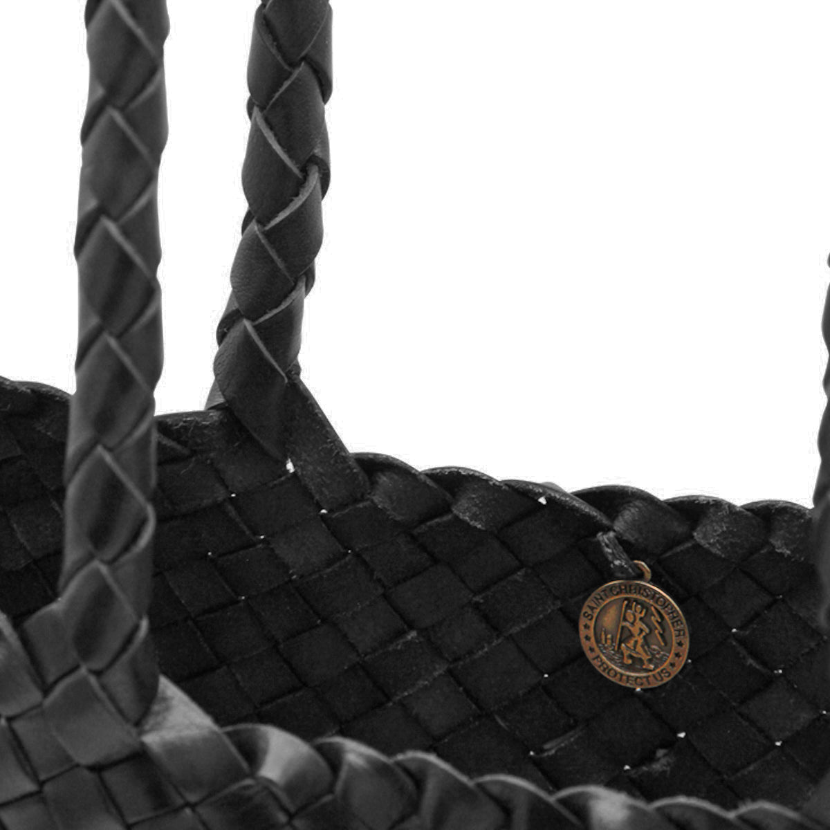 BLACK SANTA CROCE SHOULDER BAG