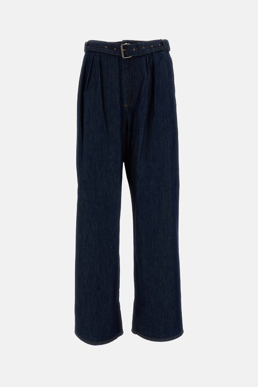 WIDE LEG JEANS WITH BELT