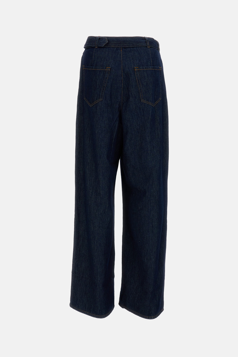WIDE LEG JEANS WITH BELT