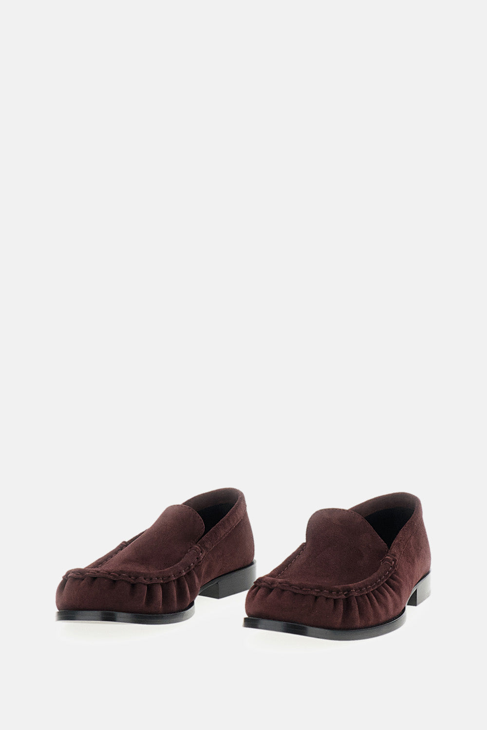 SUEDE LOAFERS