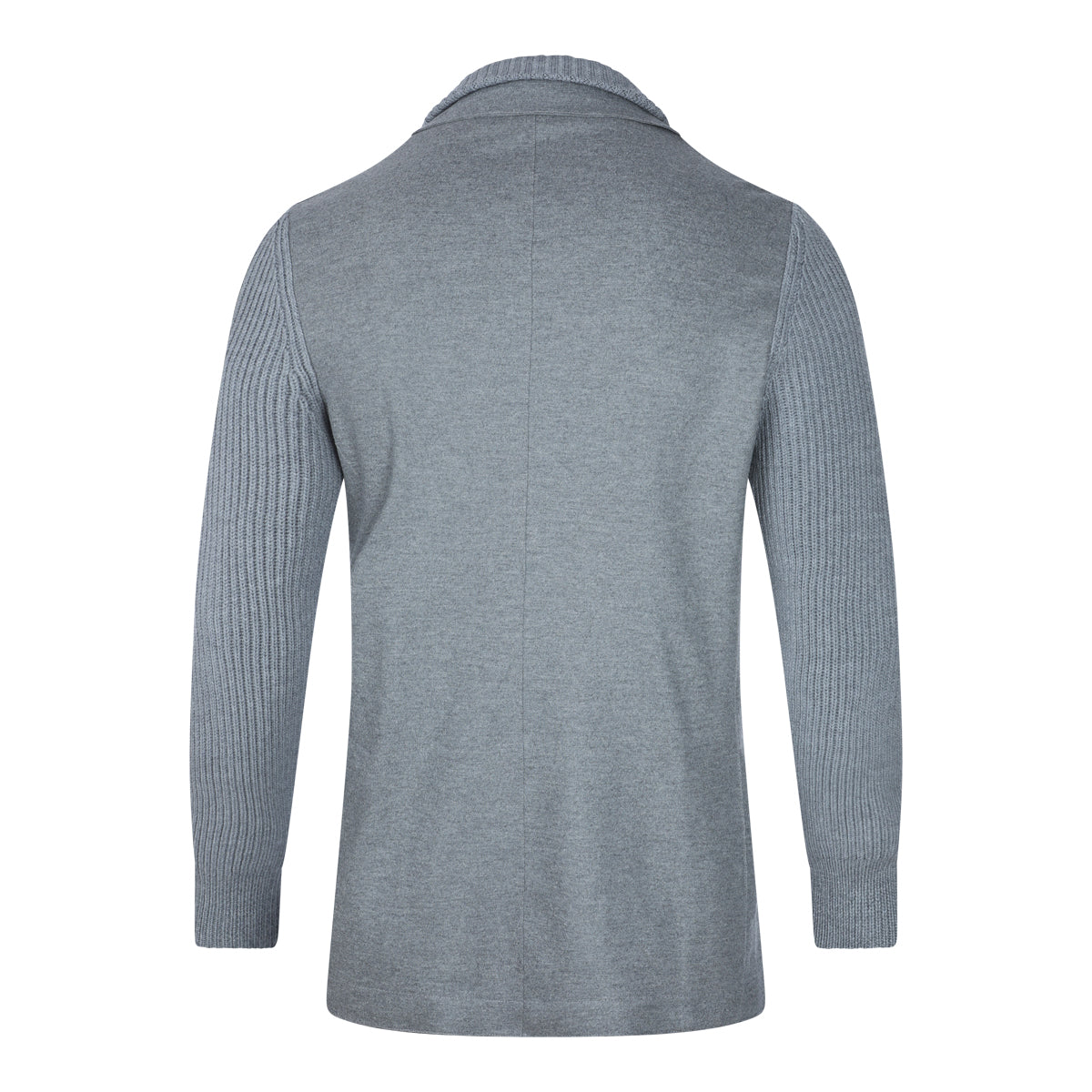 LIGHT GREY WOOL BLAZER