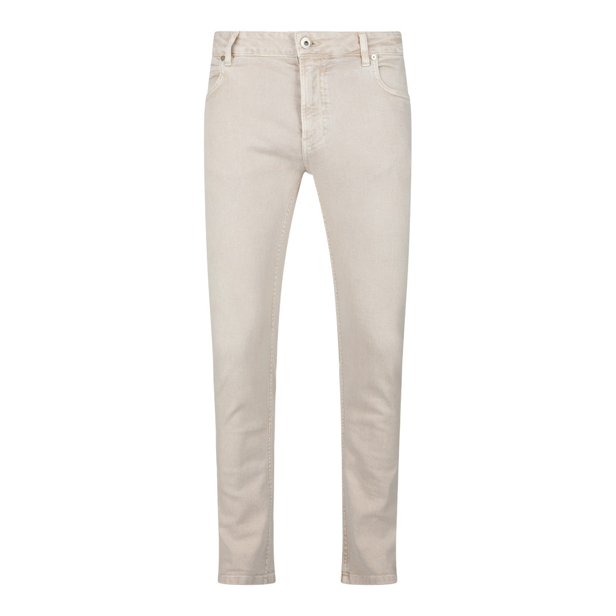 SAND COTTON JEANS