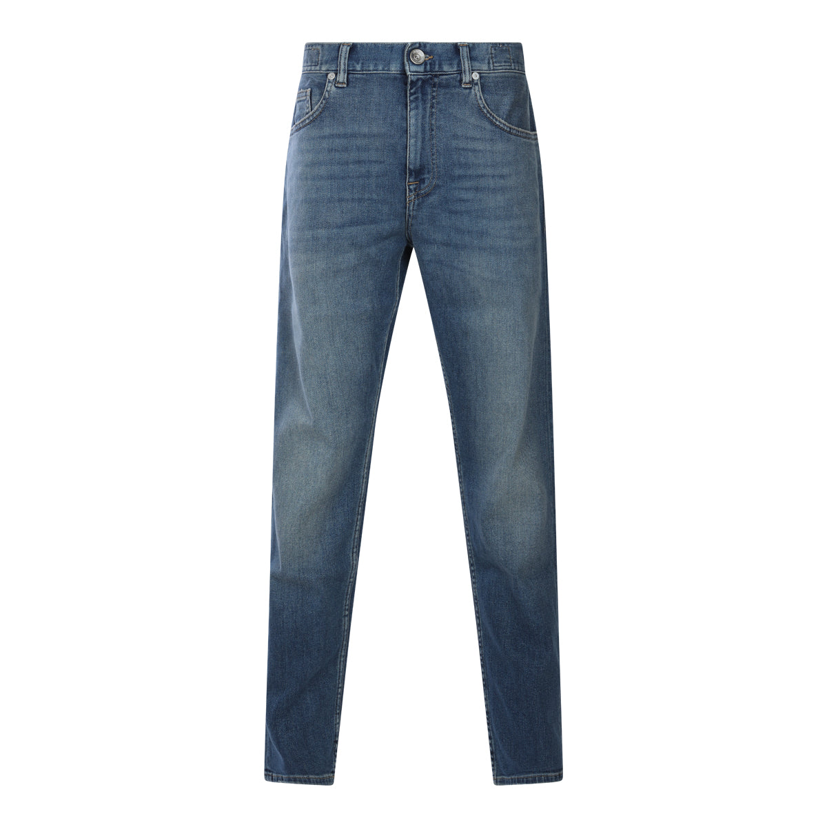 BLUE COTTON DENIM JEANS