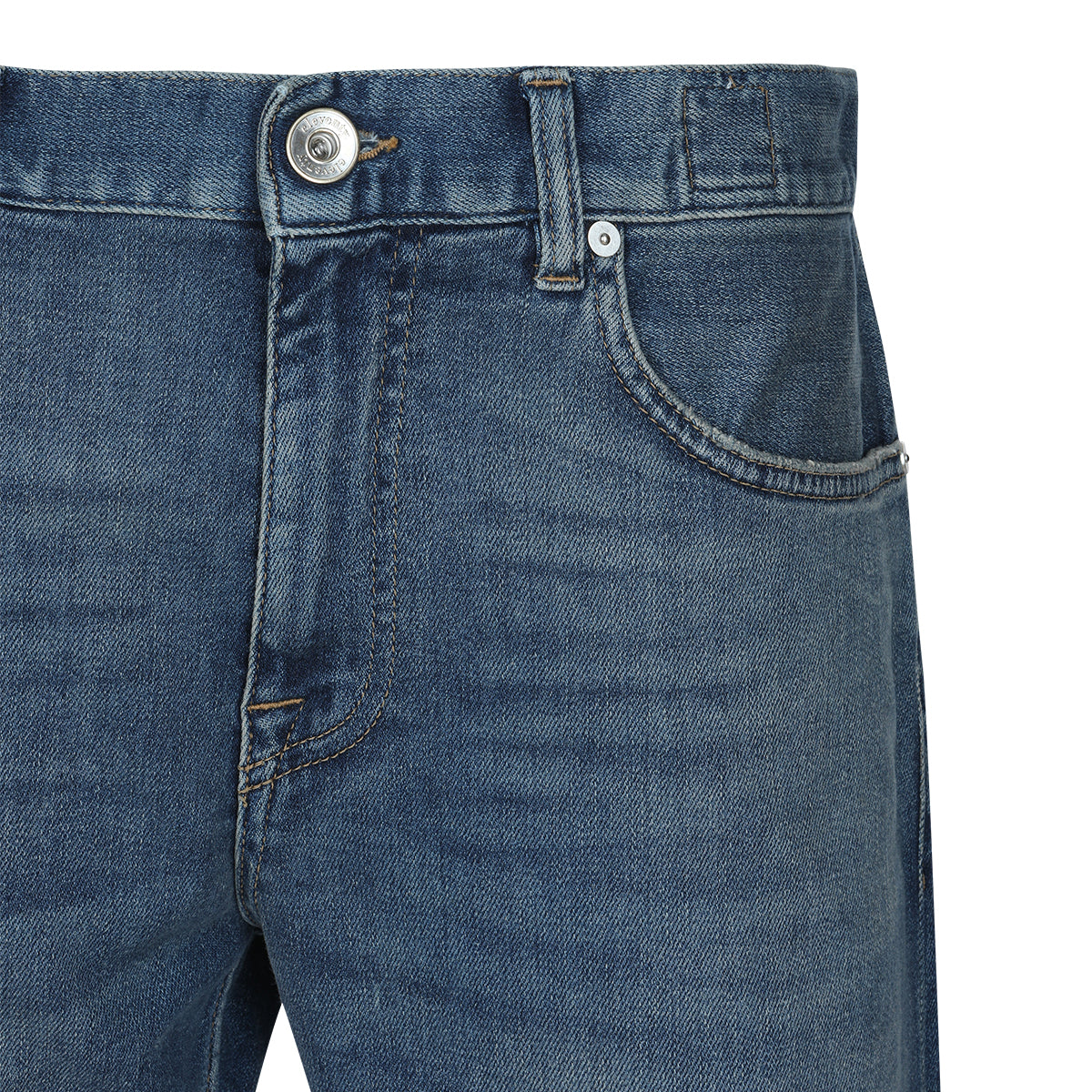 BLUE COTTON DENIM JEANS