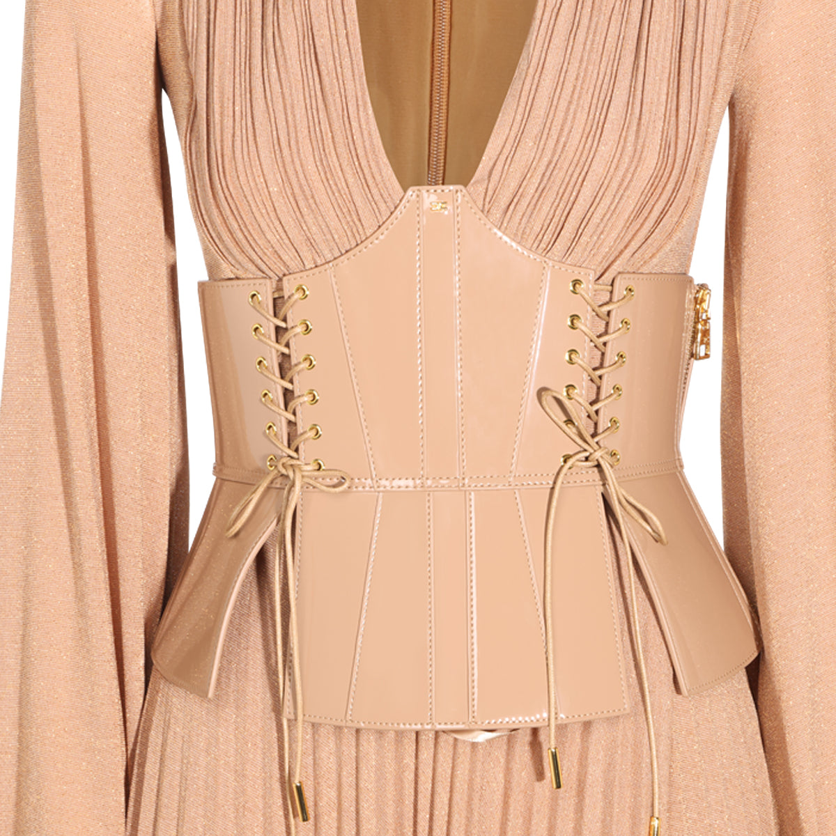 BEIGE DRESS