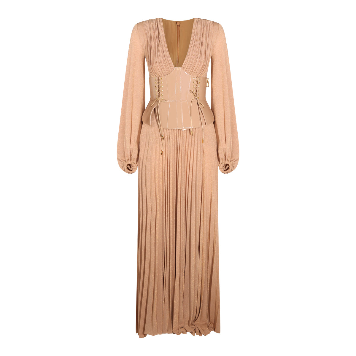 BEIGE DRESS