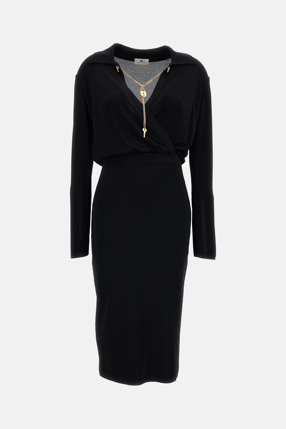 KNIT MIDI DRESS
