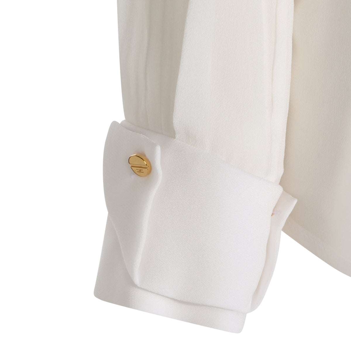 WHITE VISCOSE SHIRT
