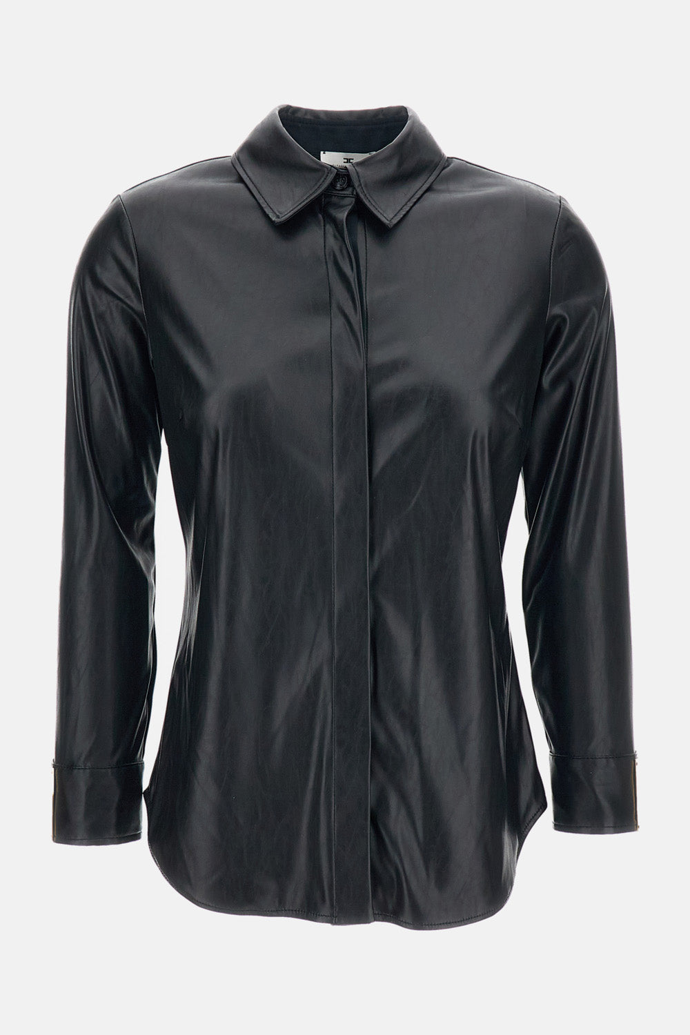 FAUX LEATHER SHIRT