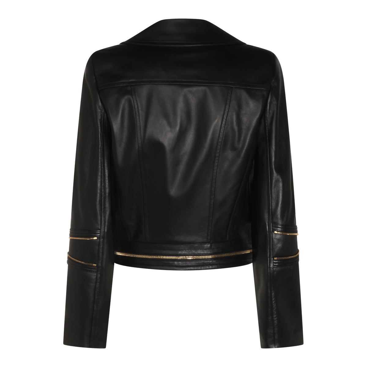 BLACK LEATHER JACKET