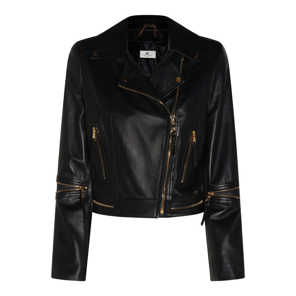 BLACK LEATHER JACKET