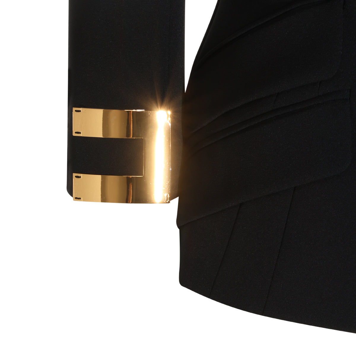 BLACK STRETCH BLAZER