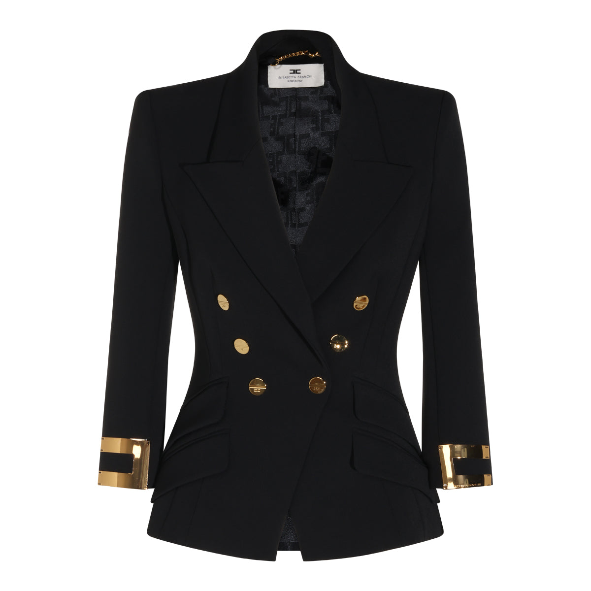 BLACK STRETCH BLAZER