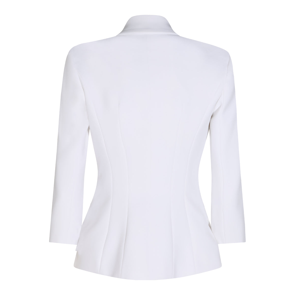 WHITE STRETCH BLAZER