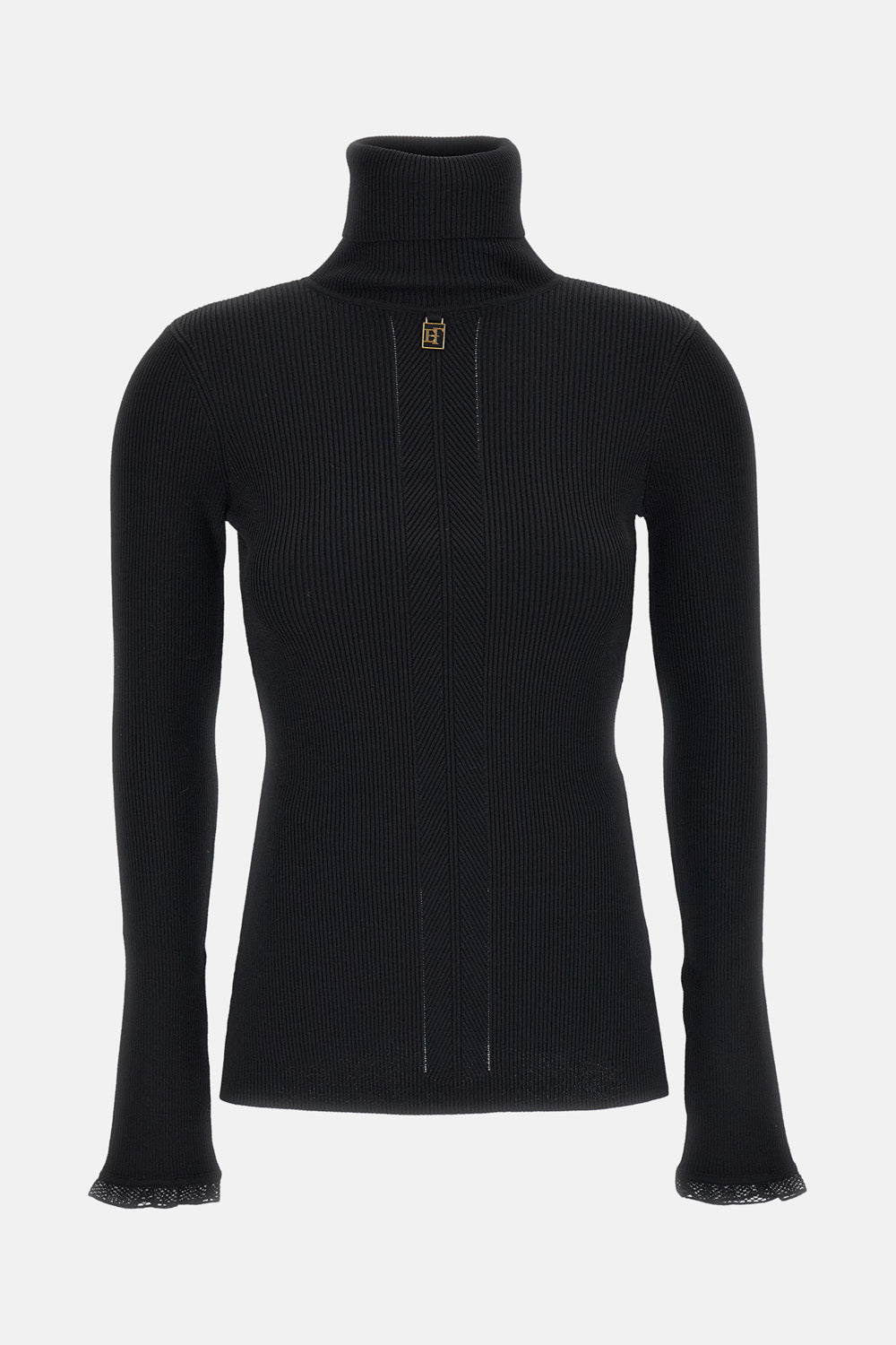 RIBBED TURTLENECK SWEATER