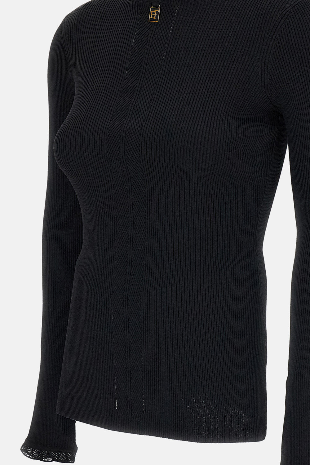 RIBBED TURTLENECK SWEATER
