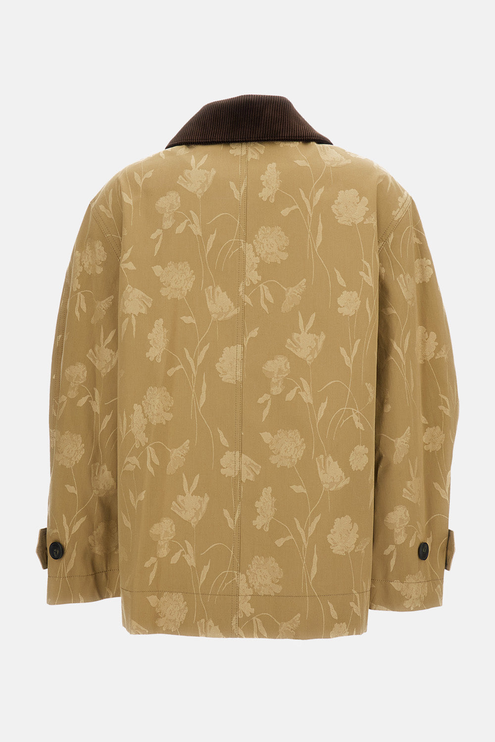 POPPY COTTON JACQUARD OVERSIZE JACKET
