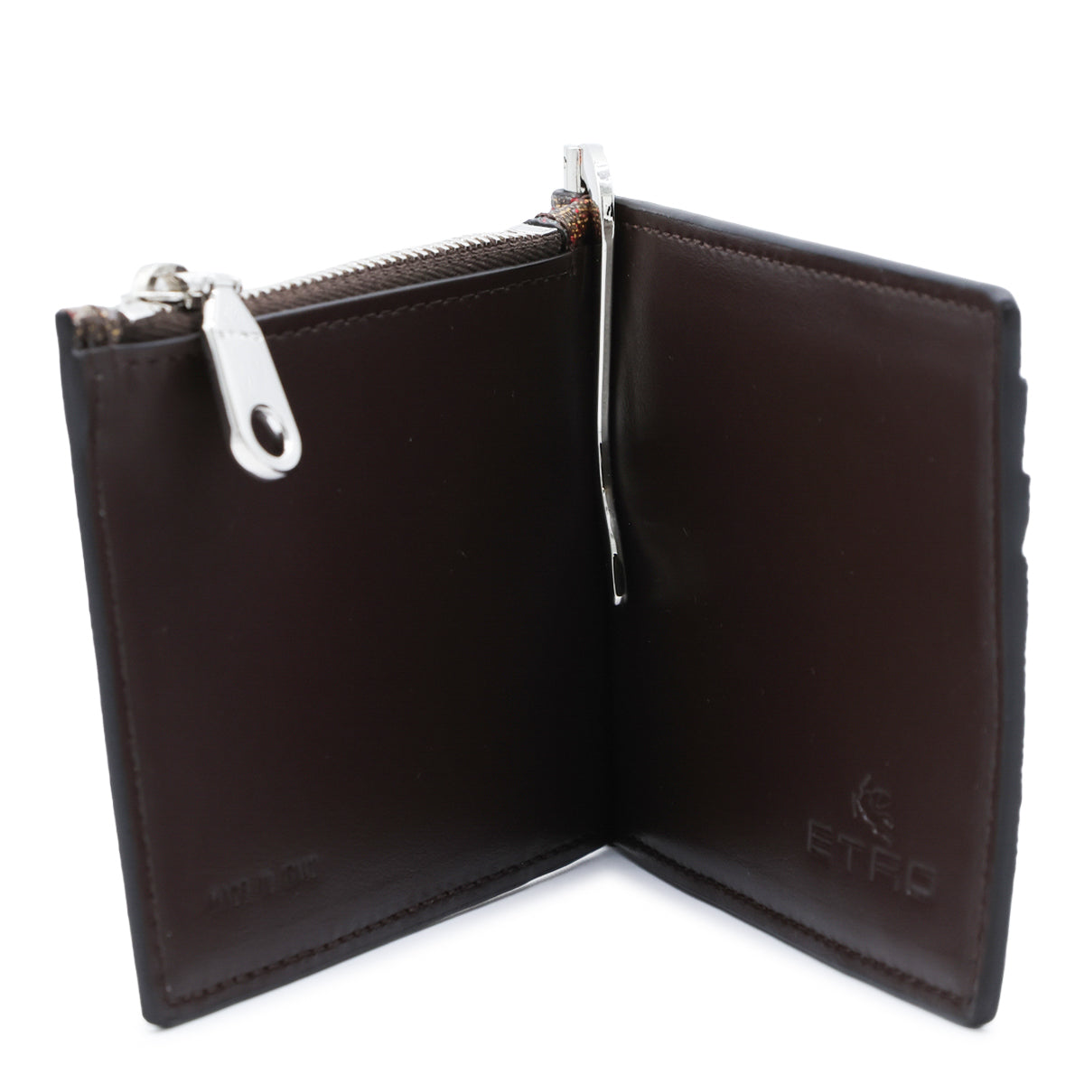BROWN ARNICA BIFOLD CARD HOLDER