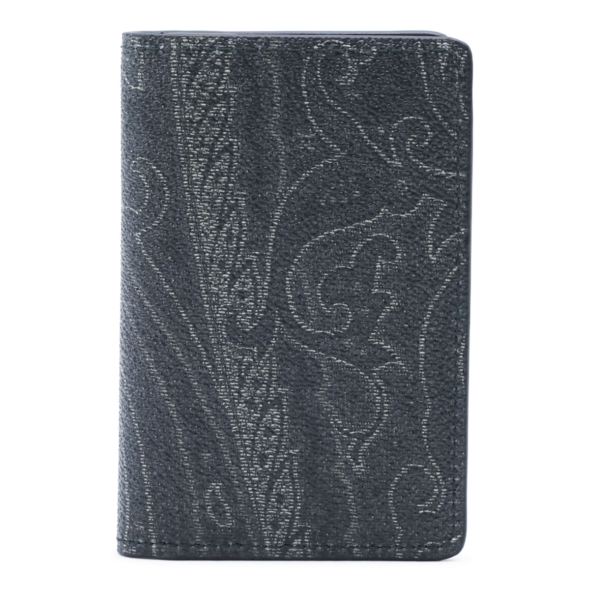 BLACK LEATHER CARD HOLDER