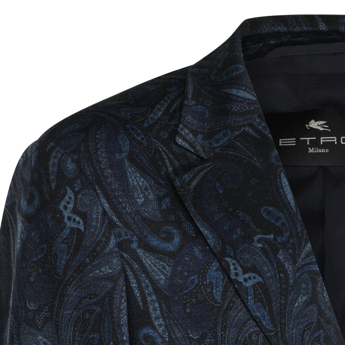 NAVY WOOL BLEND ARNICA BLAZER