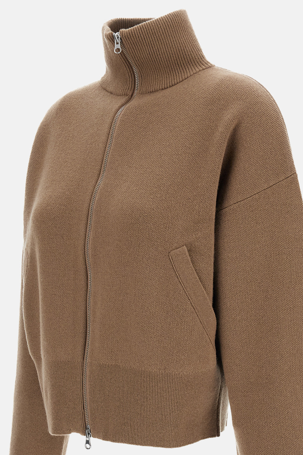 N.385 XTRA CUTE ZIP CARDIGAN