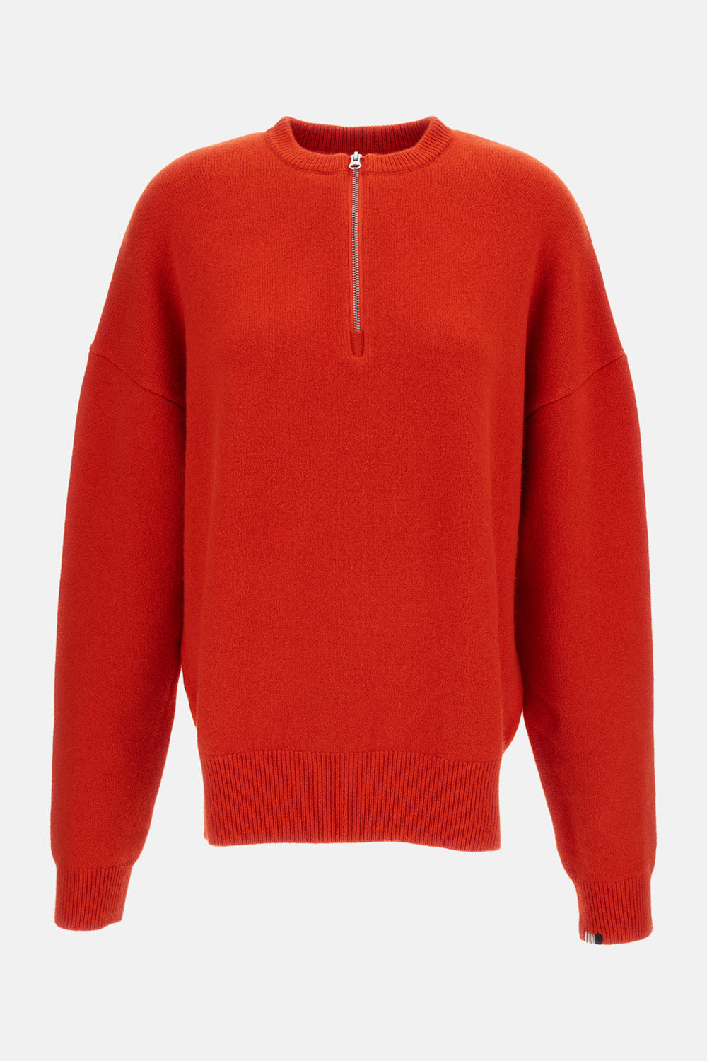 N.496 LIKE ZIP-UP CREWNECK