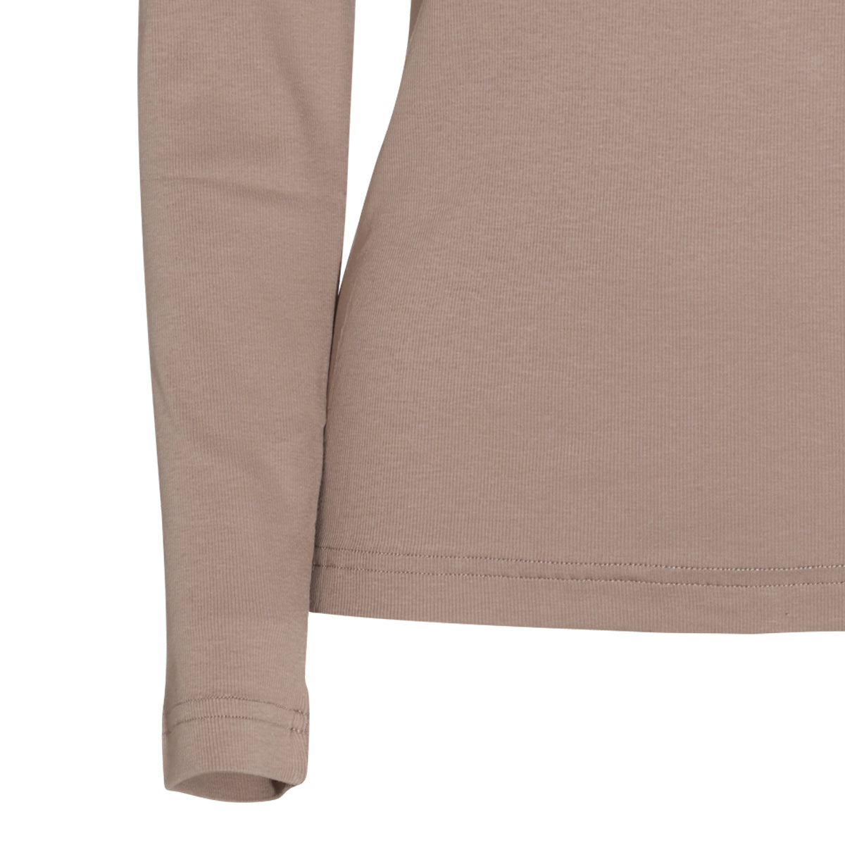 BEIGE COTTON T-SHIRT