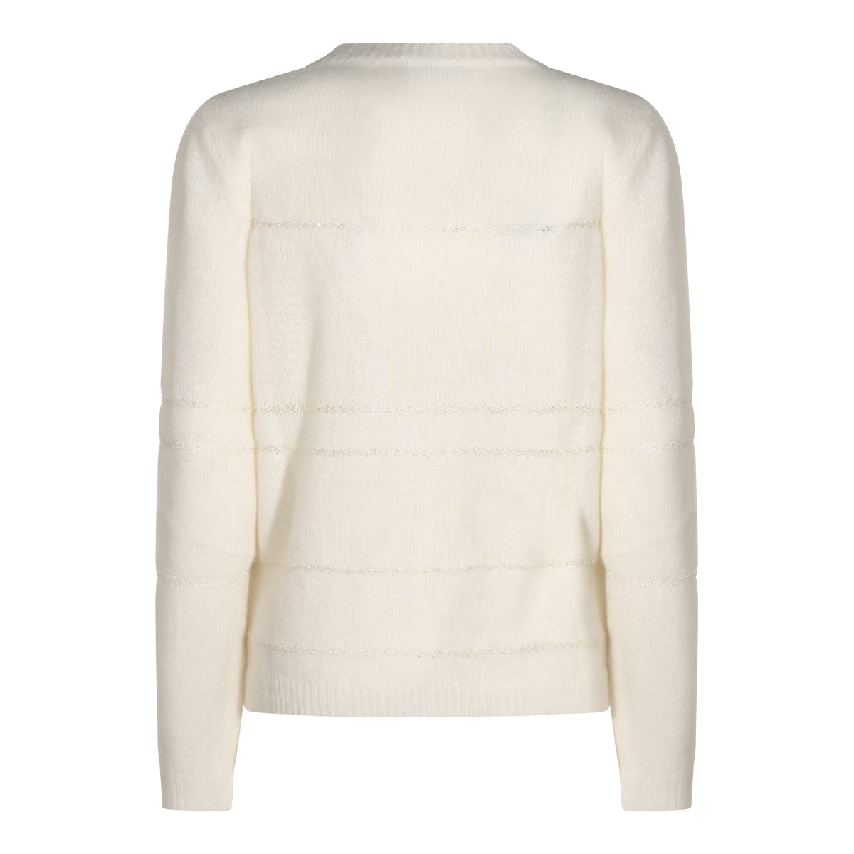 WHITE WOOL KNITWEAR