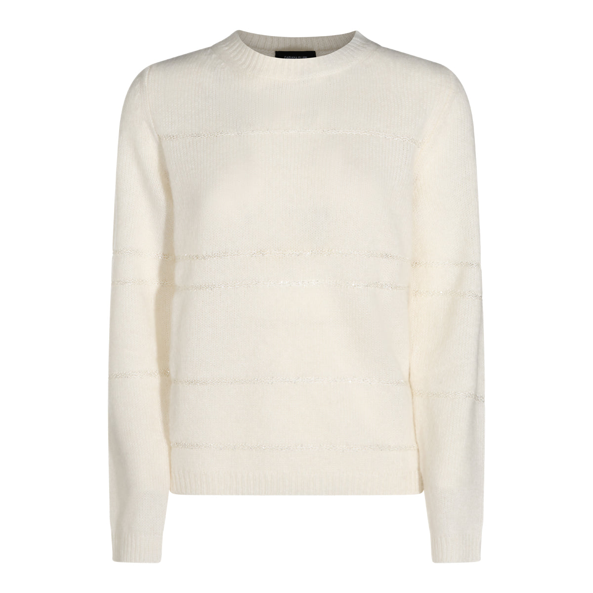 WHITE WOOL KNITWEAR