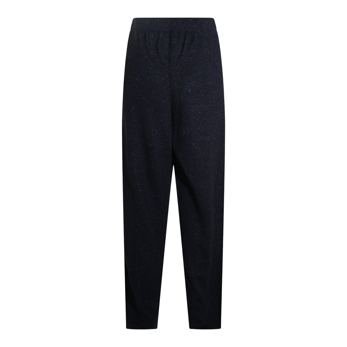 DARK BLUE WOOL AND MOHAIR PANTS