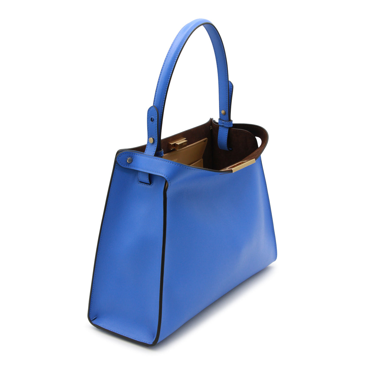 COSTIERA AND CAPPUCCINO LEATHER FENDI WAY SHOULDER BAG