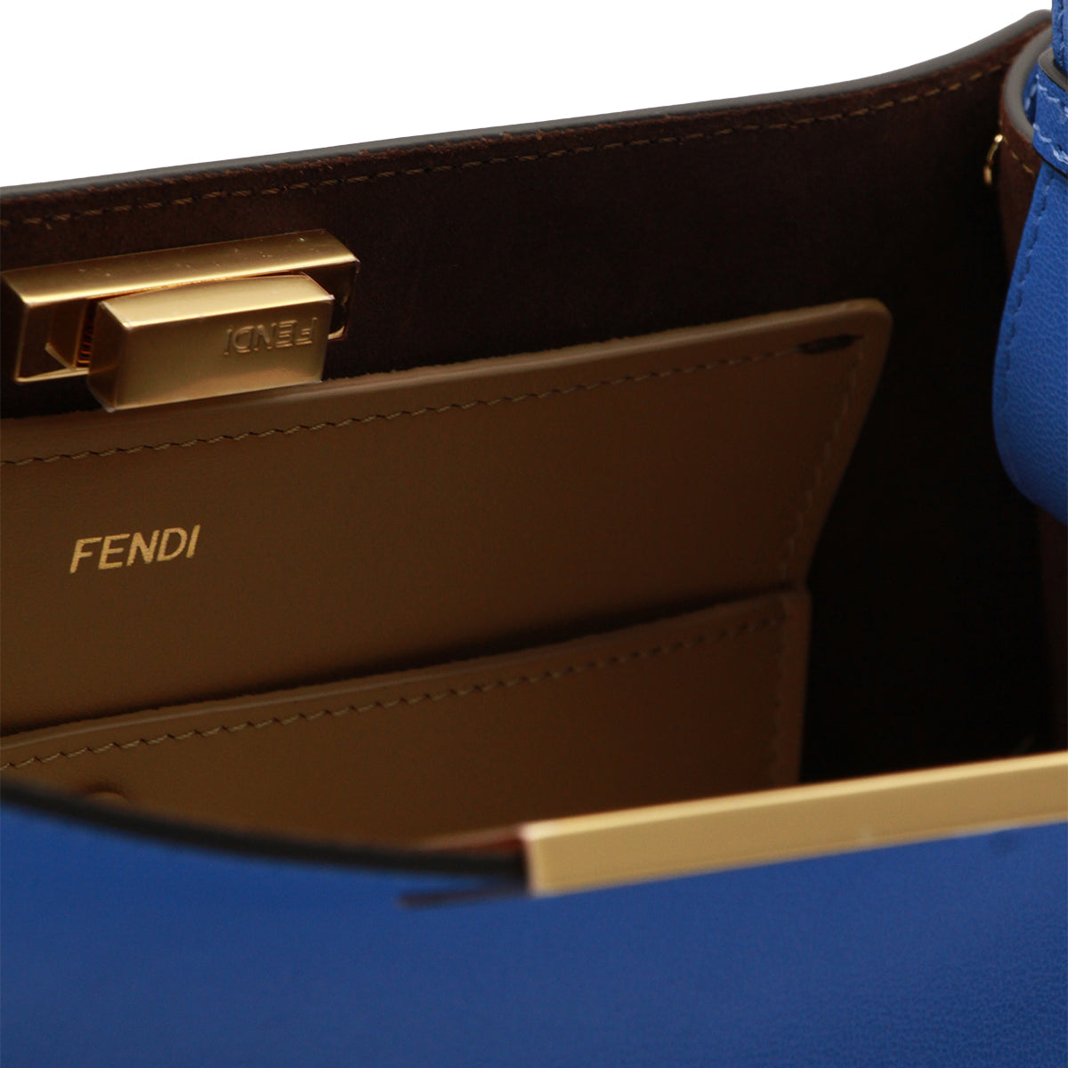 COSTIERA AND CAPPUCCINO LEATHER FENDI WAY SHOULDER BAG