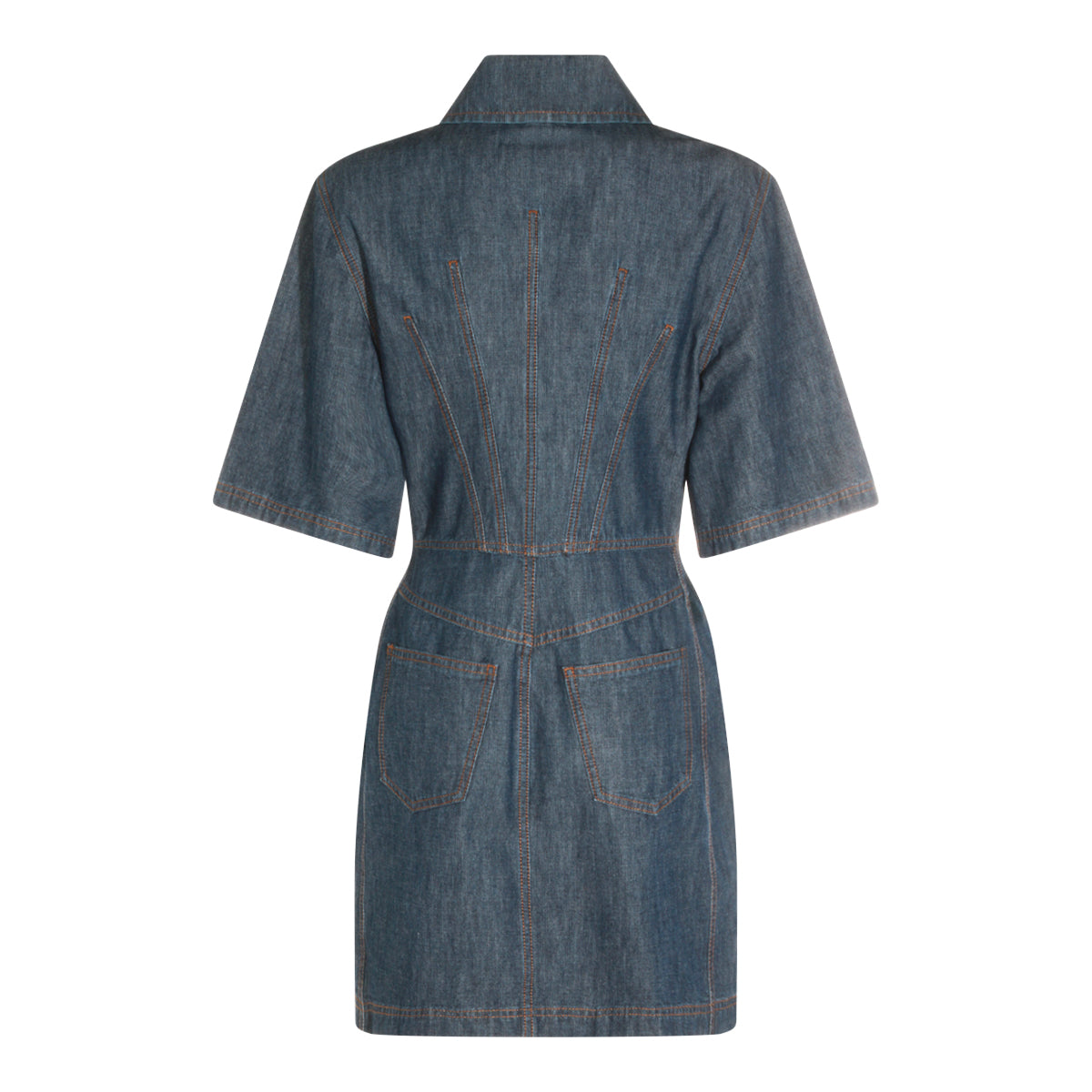 DENIM COTTON DRESS