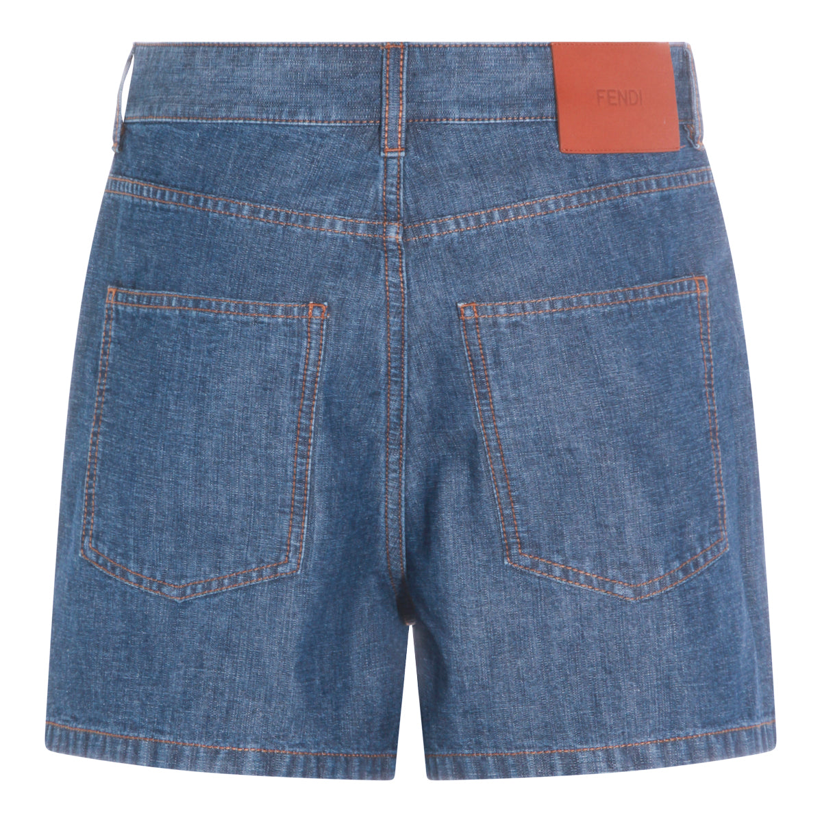 BLUE DENIM SHORTS